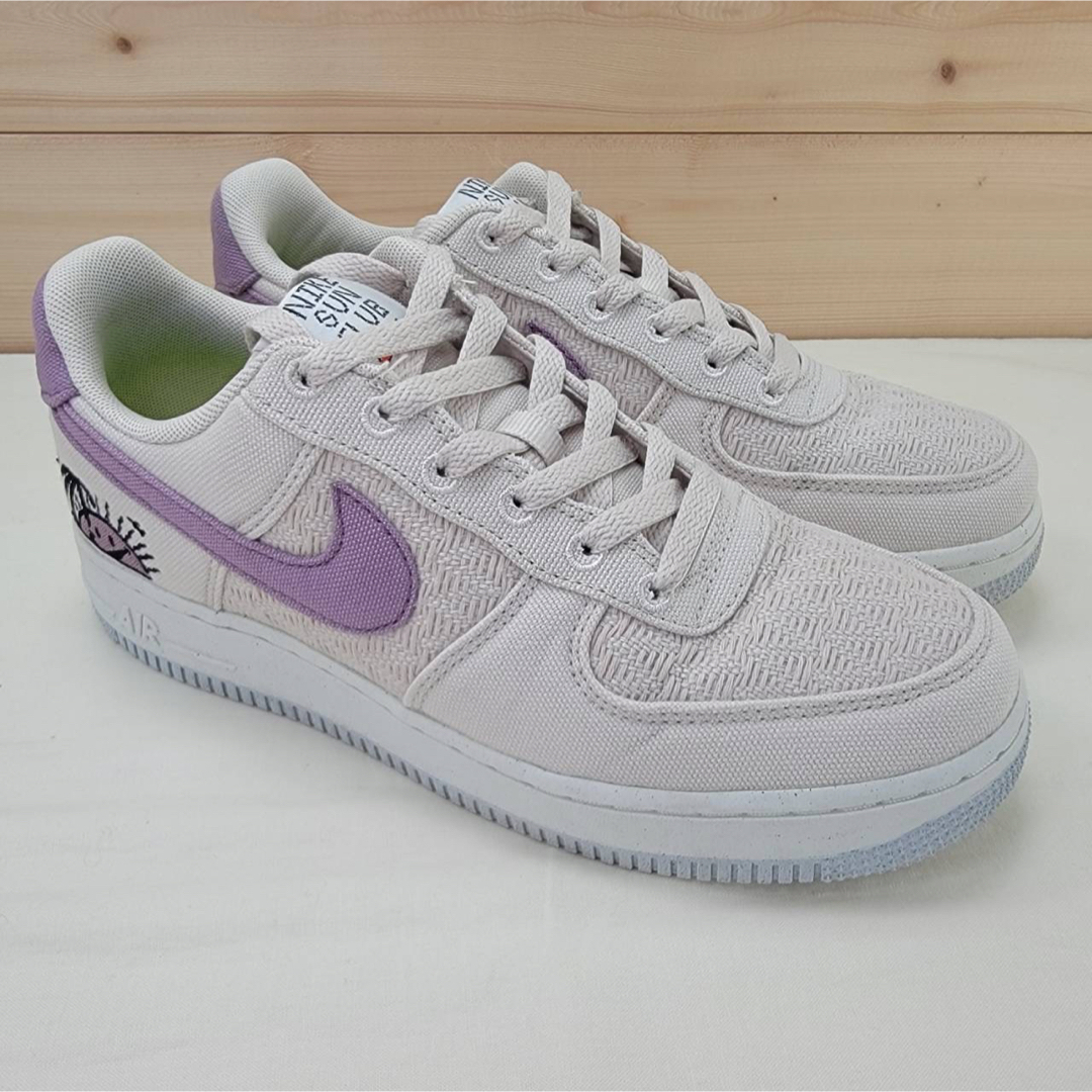 NIKE ナイキ AIR FORCE 1 エアフォース ホワイト 24.0cm - 靴