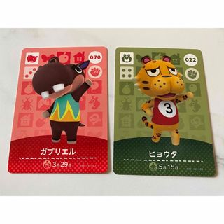 ニンテンドウ(任天堂)のどうぶつの森 amiiboカード   ヒョウタ　ガブリエル(その他)