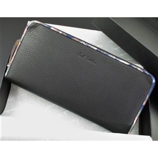 ポールスミス(Paul Smith)の☆お買い得☆新品☆箱付 ポールスミス 人気ファスナー 長財布 黒☆(財布)