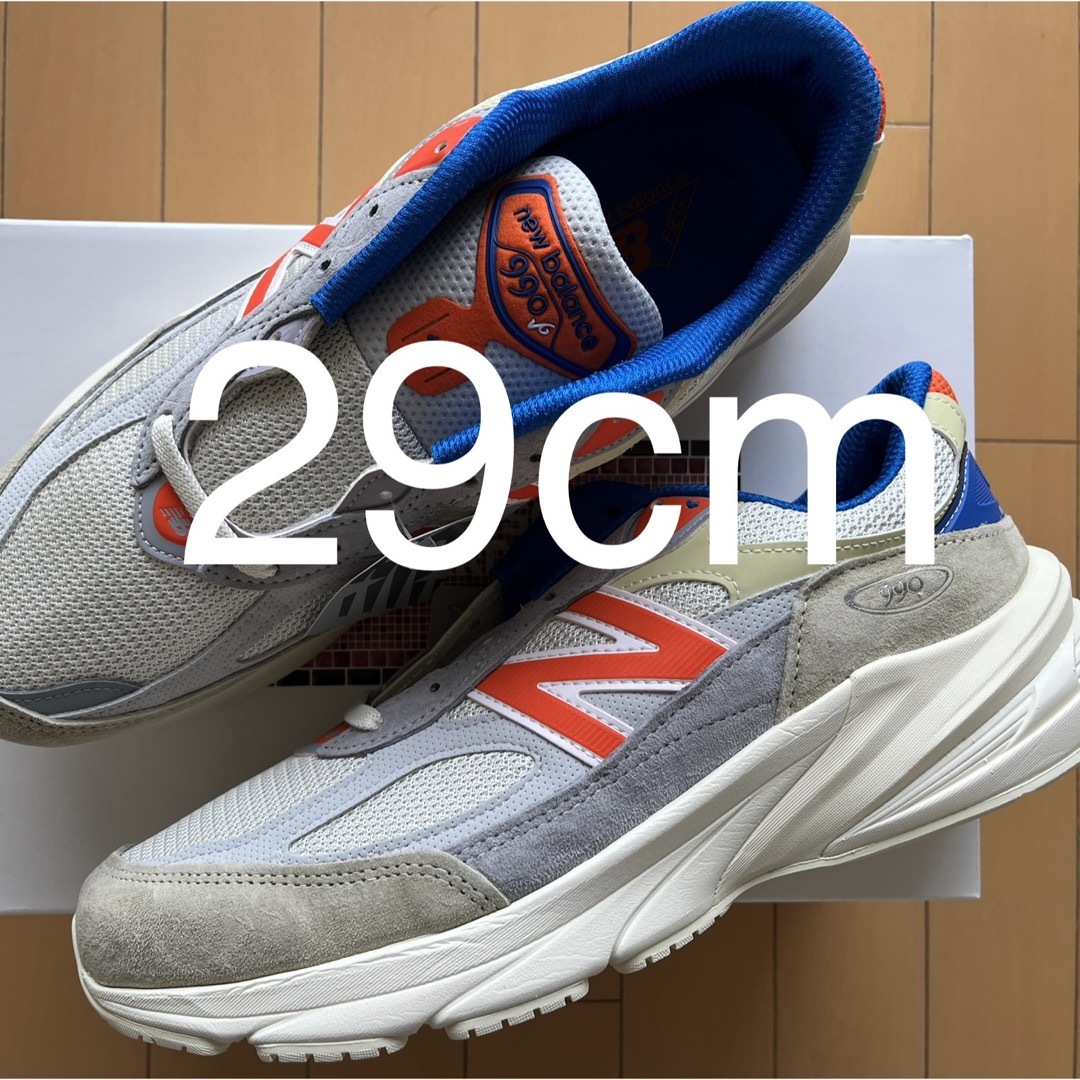 【新品未使用】KITH × New Balance 990V6 27cmモデル商品名990