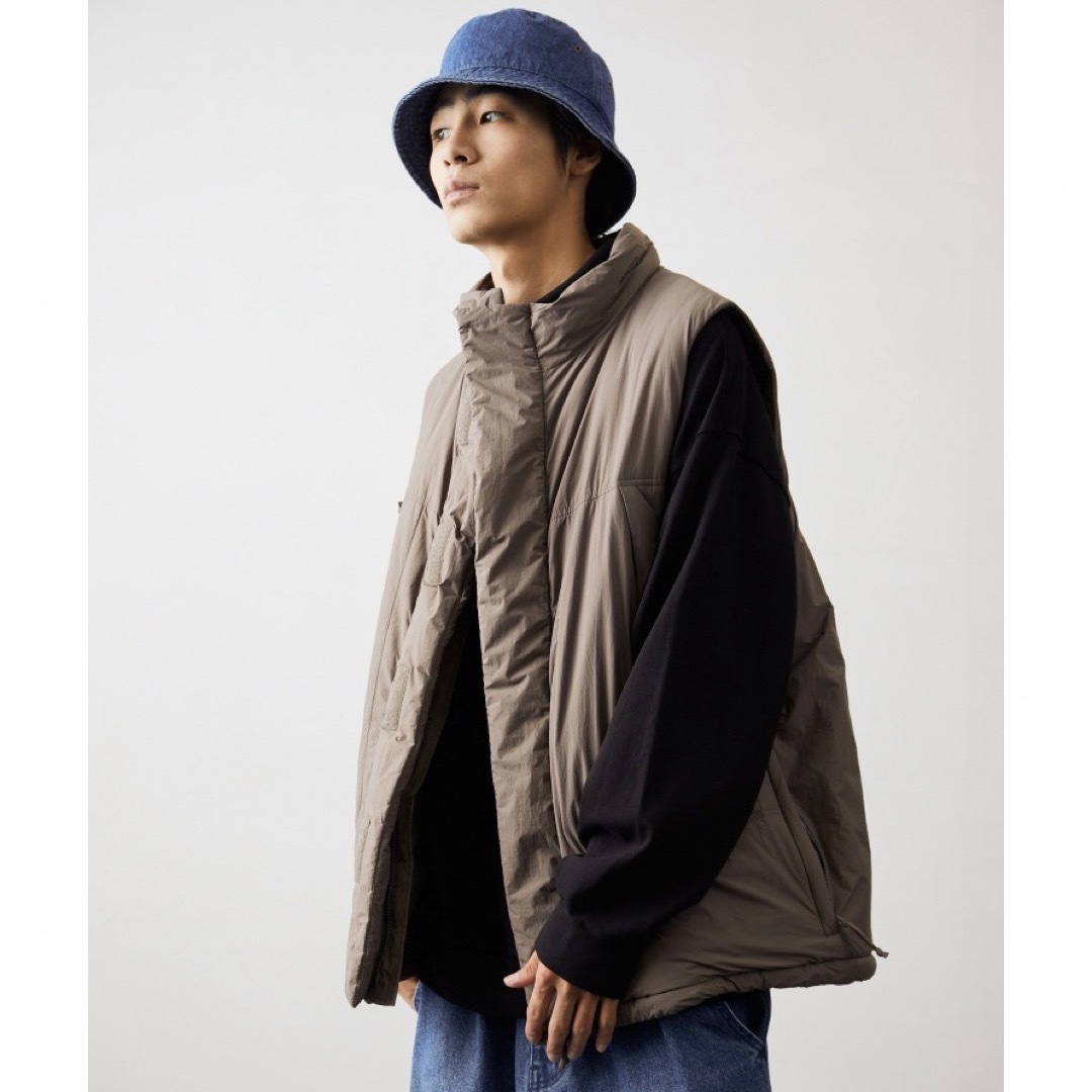 FREAK'S STORE(フリークスストア)のFREAKS’STORE PRIMALOFT VEST/プリマロフト 中綿ベスト メンズのジャケット/アウター(ダウンベスト)の商品写真