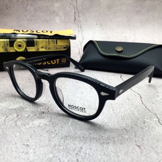 モスコット(MOSCOT)のモスコット MOSCOT 44 ブラック レムトッシュ 眼鏡 メガネ(サングラス/メガネ)