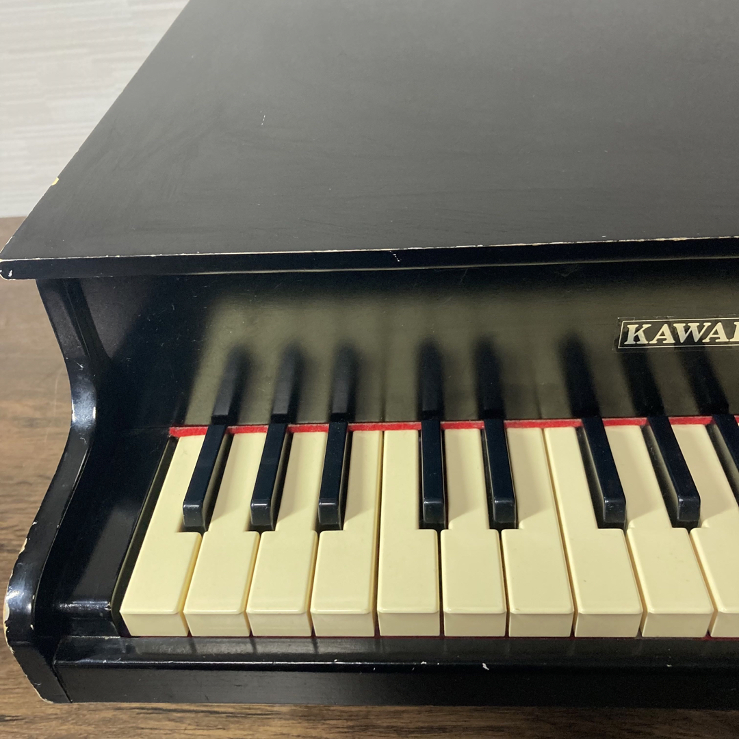 cawaii(カワイイ)のKAWAI グランドピアノ 黒 キッズ/ベビー/マタニティのおもちゃ(楽器のおもちゃ)の商品写真