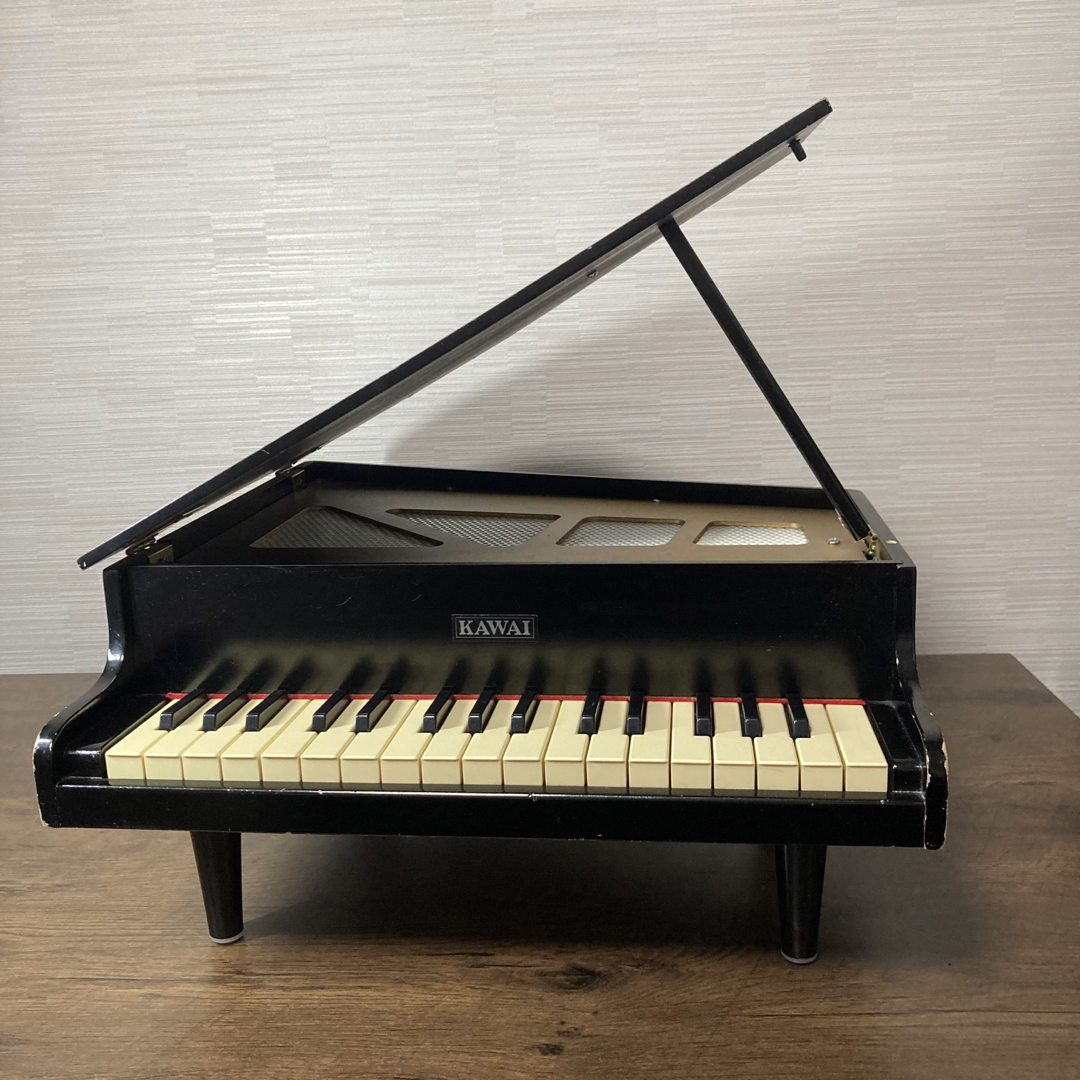 cawaii(カワイイ)のKAWAI グランドピアノ 黒 キッズ/ベビー/マタニティのおもちゃ(楽器のおもちゃ)の商品写真