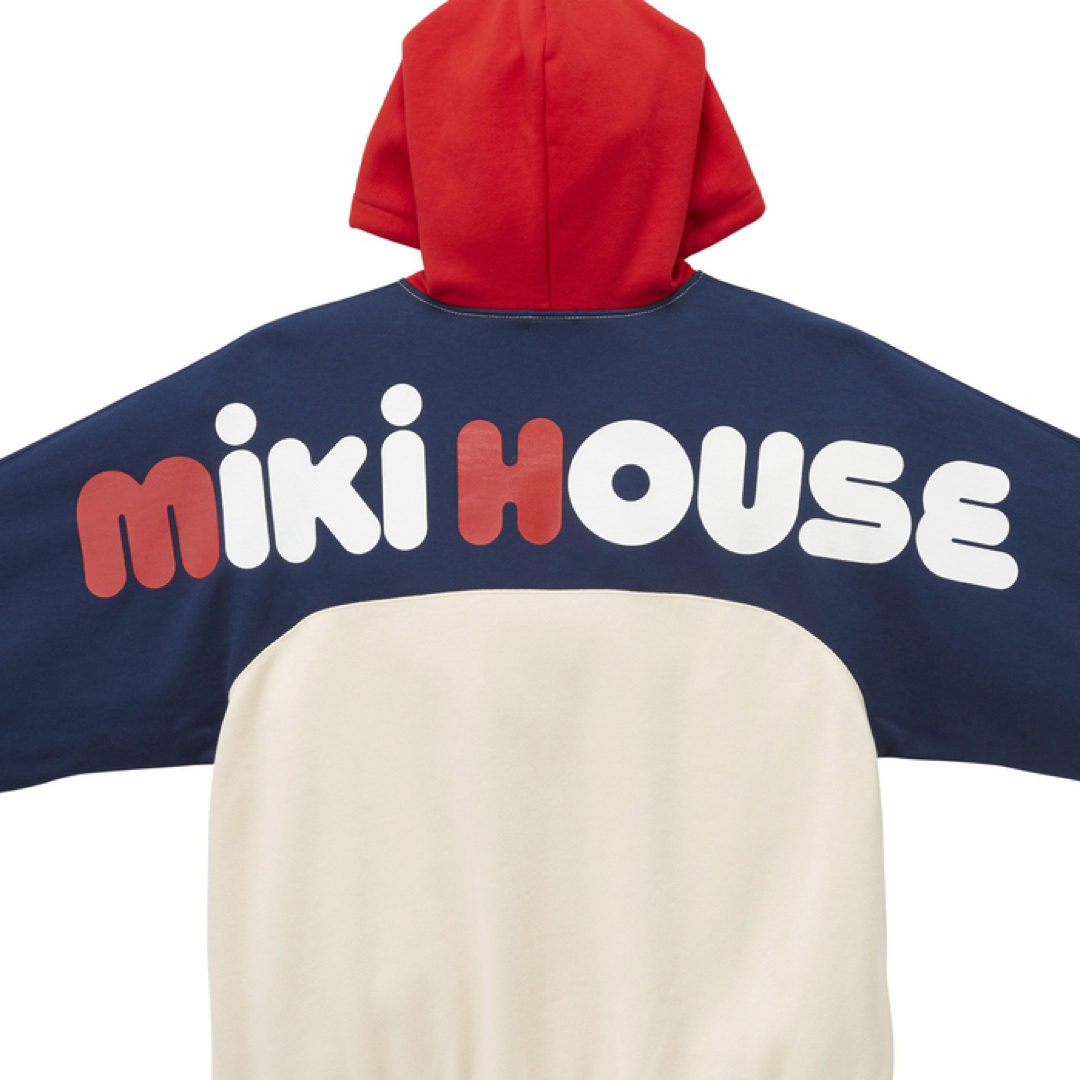 mikihouse - 【新品未使用】ミキハウス バックロゴパーカー（大人用 ...