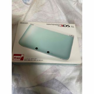 ニンテンドー3DS(ニンテンドー3DS)のNintendo 3DS  LL 本体ミント/ホワイト(携帯用ゲーム機本体)