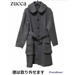 ズッカ(ZUCCa)の価格交渉不可 別ページあり　襟2way ZUCCA 千鳥柄　ミドルコート(その他)