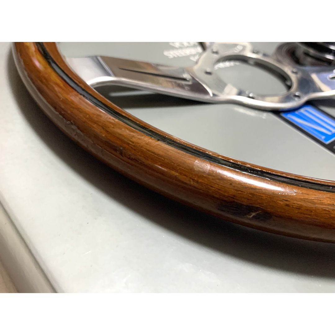 ナルディ - 希少【NARDI Classic】32.5Φ ウッドステアリング ナルディ - 希少【NARDI Classic】32.5Φ ウッドステアリング