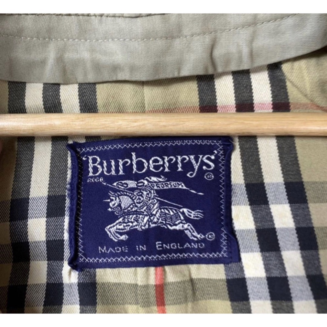 BURBERRY(バーバリー)の定価9万超 BURBERRY ステンカラーコート トレンチコート カーキ ト メンズのジャケット/アウター(ステンカラーコート)の商品写真