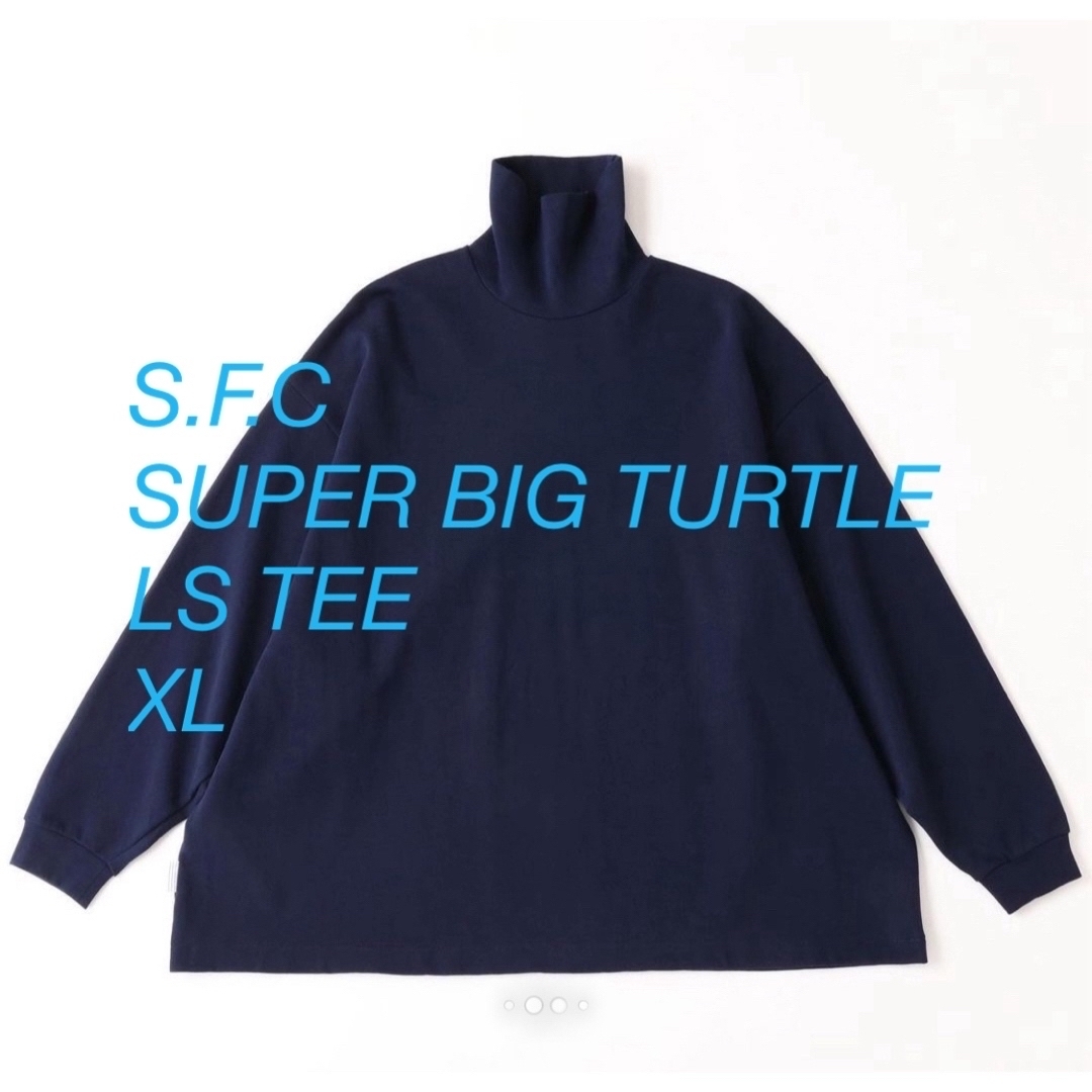 1LDK SELECT(ワンエルディーケーセレクト)のS.F.C  SUPER BIG TURTLE LS TEE XL メンズのトップス(Tシャツ/カットソー(七分/長袖))の商品写真