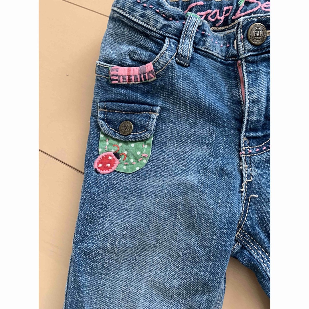 GAP(ギャップ)のGAPデニム95 キッズ/ベビー/マタニティのキッズ服女の子用(90cm~)(パンツ/スパッツ)の商品写真