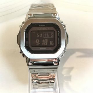 ジーショック(G-SHOCK)のG-SHOCK GW-B5600BC-1B シルバー フルメタルカスタム5600(腕時計(デジタル))