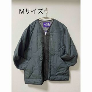 ザノースフェイス(THE NORTH FACE)のフィールドダウンカーディガン ノースフェイスパープルレーベル　ナナミカ　キルト(ダウンジャケット)