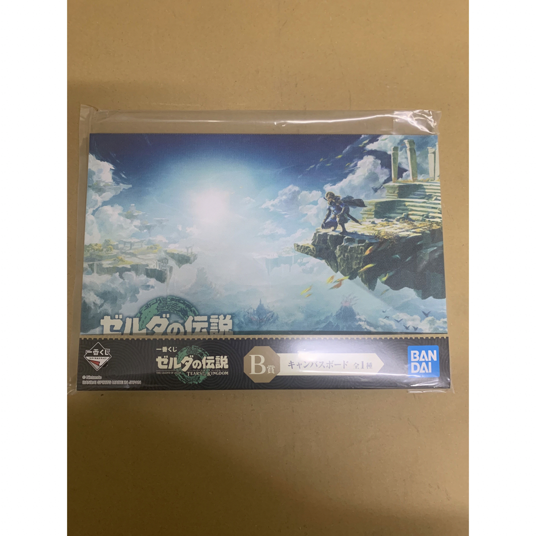 BANDAI(バンダイ)の一番くじ　ゼルダの伝説　B賞 キャンバスボード エンタメ/ホビーのおもちゃ/ぬいぐるみ(キャラクターグッズ)の商品写真