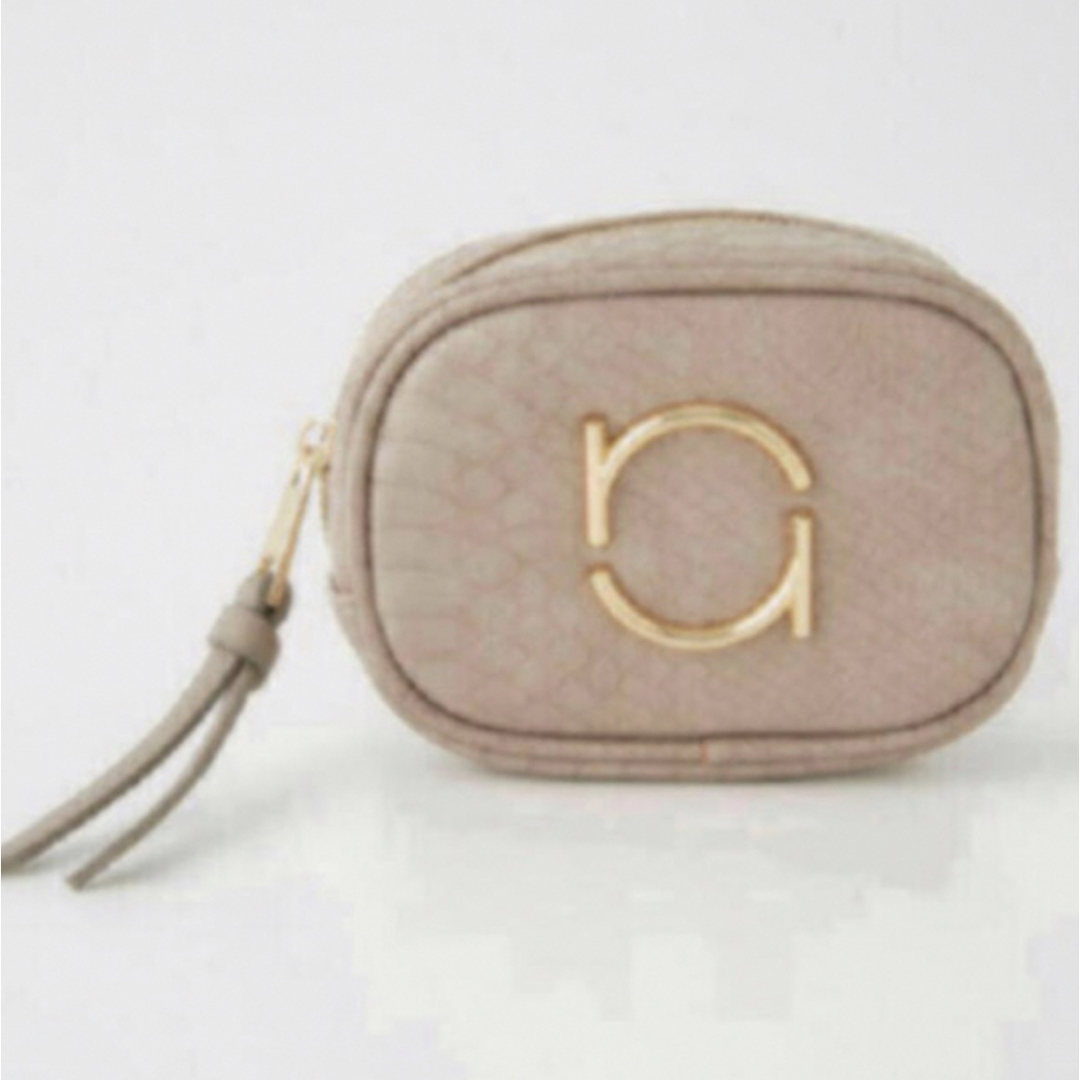 rienda(リエンダ)のr plate mini pouch レディースのファッション小物(ポーチ)の商品写真