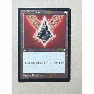 マジックザギャザリング(マジック：ザ・ギャザリング)のMTG 黒玉の大メダル(英語版) 1枚(シングルカード)