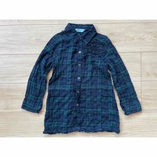 キンキキッズ(KinKi Kids)のhakka kid'sハッカキッズ❇︎シャツワンピース　120cm(ワンピース)