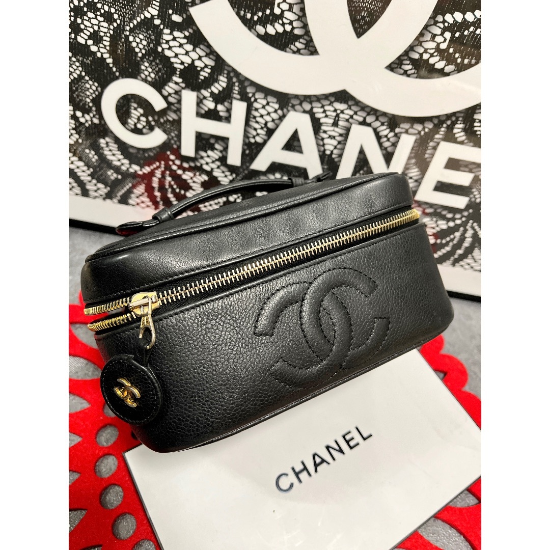 ◆◇ 極上美品 CHANEL シャネル バニティ ヴァニティ キャビアスキン | フリマアプリ ラクマ