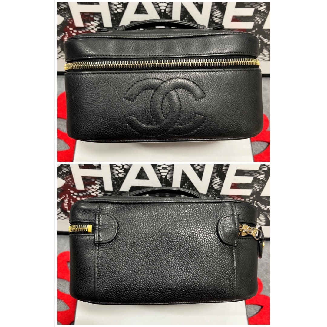 ◆◇ 超美品 CHANEL ★ シャネル バニティ ヴァニティ キャビアスキン