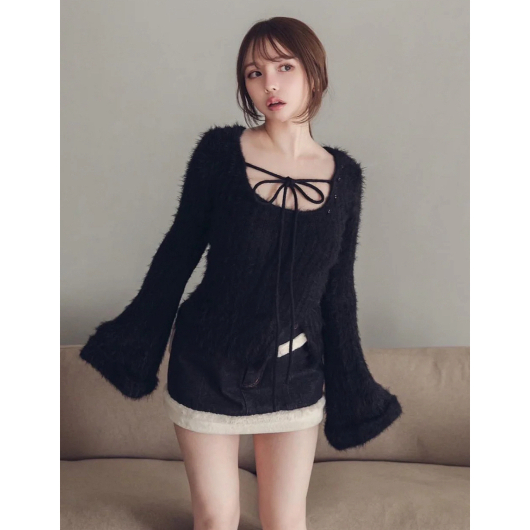 andMary アンドマリー Abbie fur tops