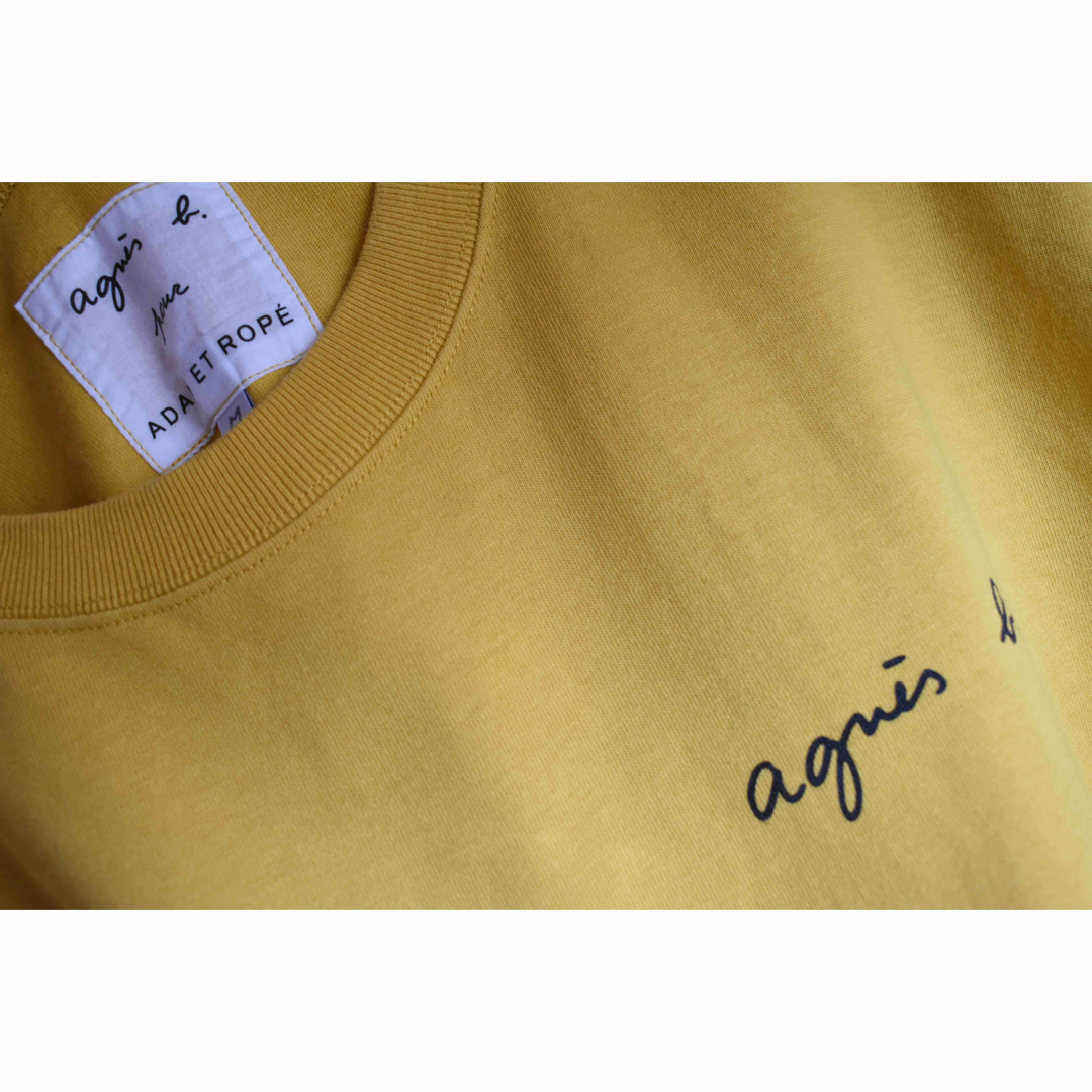 agnes b.(アニエスベー)の【agnis b.別注】アニエスベー×アダムエロペ コラボ ロンT メンズのトップス(Tシャツ/カットソー(七分/長袖))の商品写真