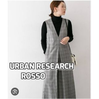 美品♡ ROSSO × kaene ドットシフォンオールインワン-