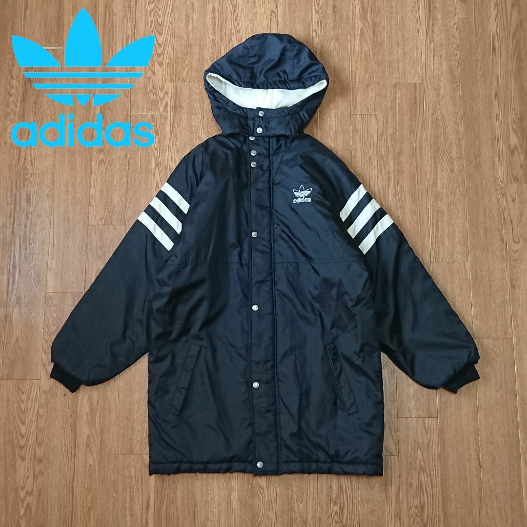 adidas　アディダス　ヴィンテージ　ロングコート　90ｓ　 | フリマアプリ ラクマ