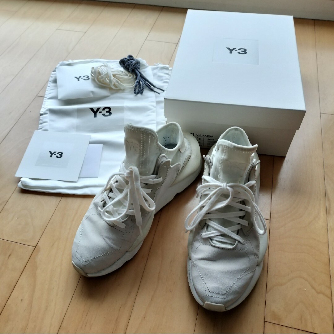 Y-3(ワイスリー)の【定価55000円】Y3 Y-3 KAIWA オフホワイト ゴールデンサイズ メンズの靴/シューズ(スニーカー)の商品写真