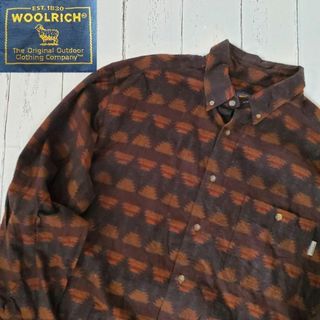 【訳あり・レア】90s woolrich ウールリッチ ヴィンテージ シャツ(シャツ)