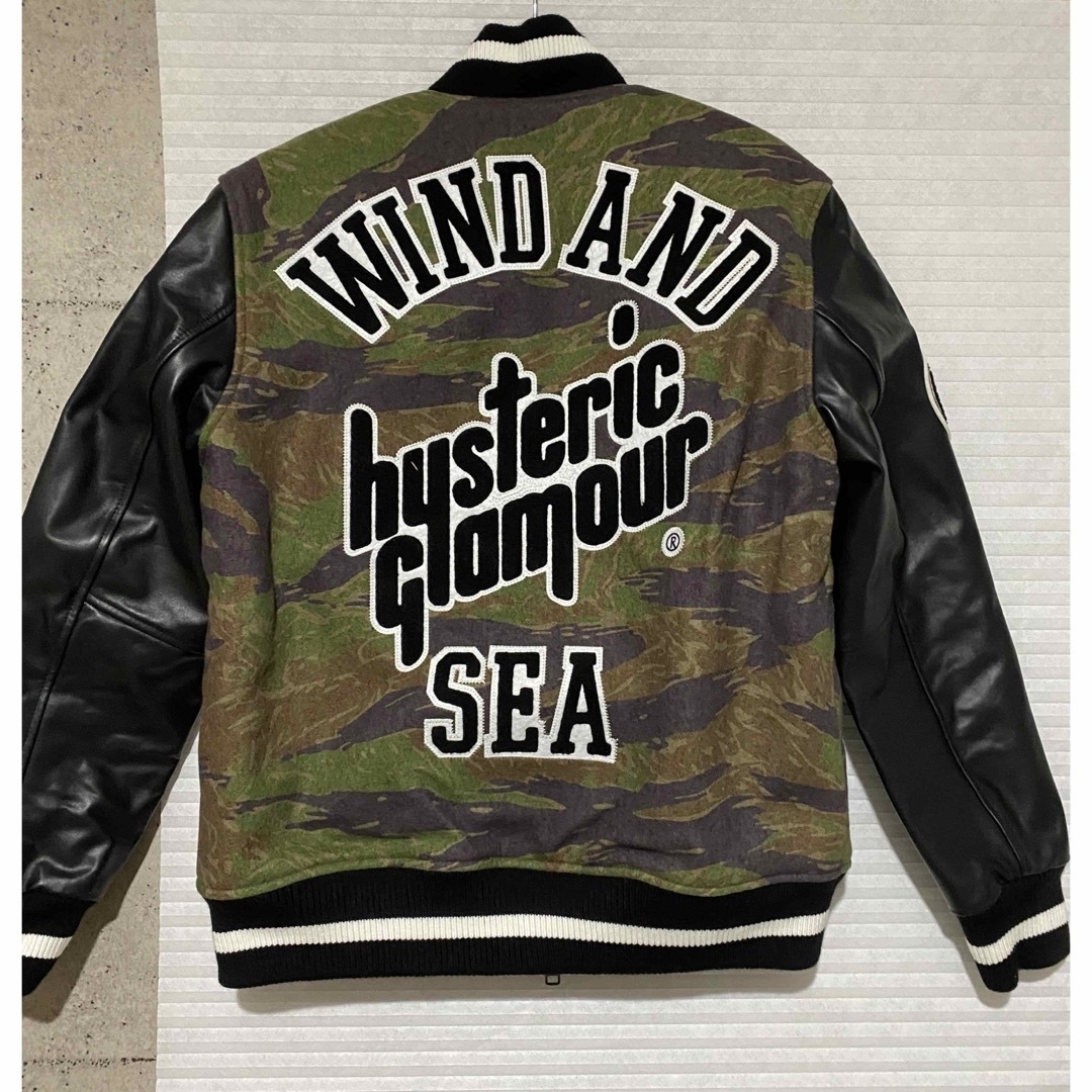 WIND AND SEA - HYSTERIC GLAMOUR x WIND AND SEA スタジャン Mの通販