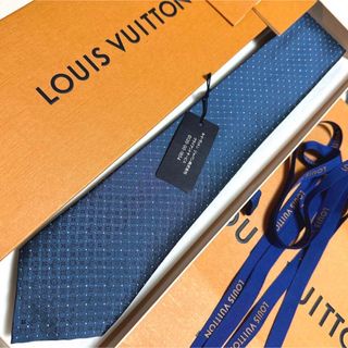 ルイヴィトン(LOUIS VUITTON)のルイ ヴィトン ネクタイ クラヴァット・マイクロドッツ 新品 (ネクタイ)