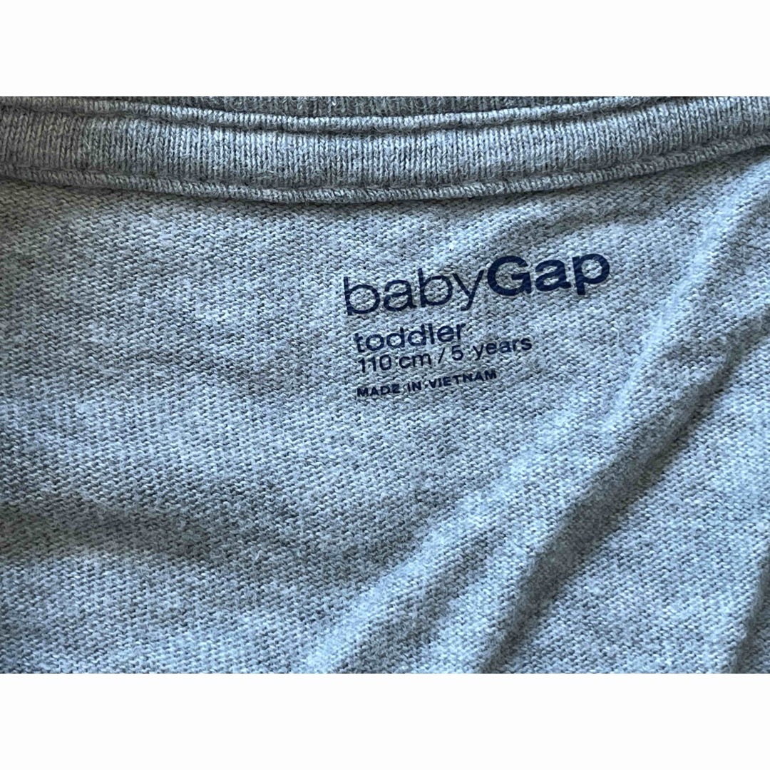 babyGAP(ベビーギャップ)のbabyGAPベビーギャップ☆Tシャツ110cm キッズ/ベビー/マタニティのキッズ服男の子用(90cm~)(Tシャツ/カットソー)の商品写真