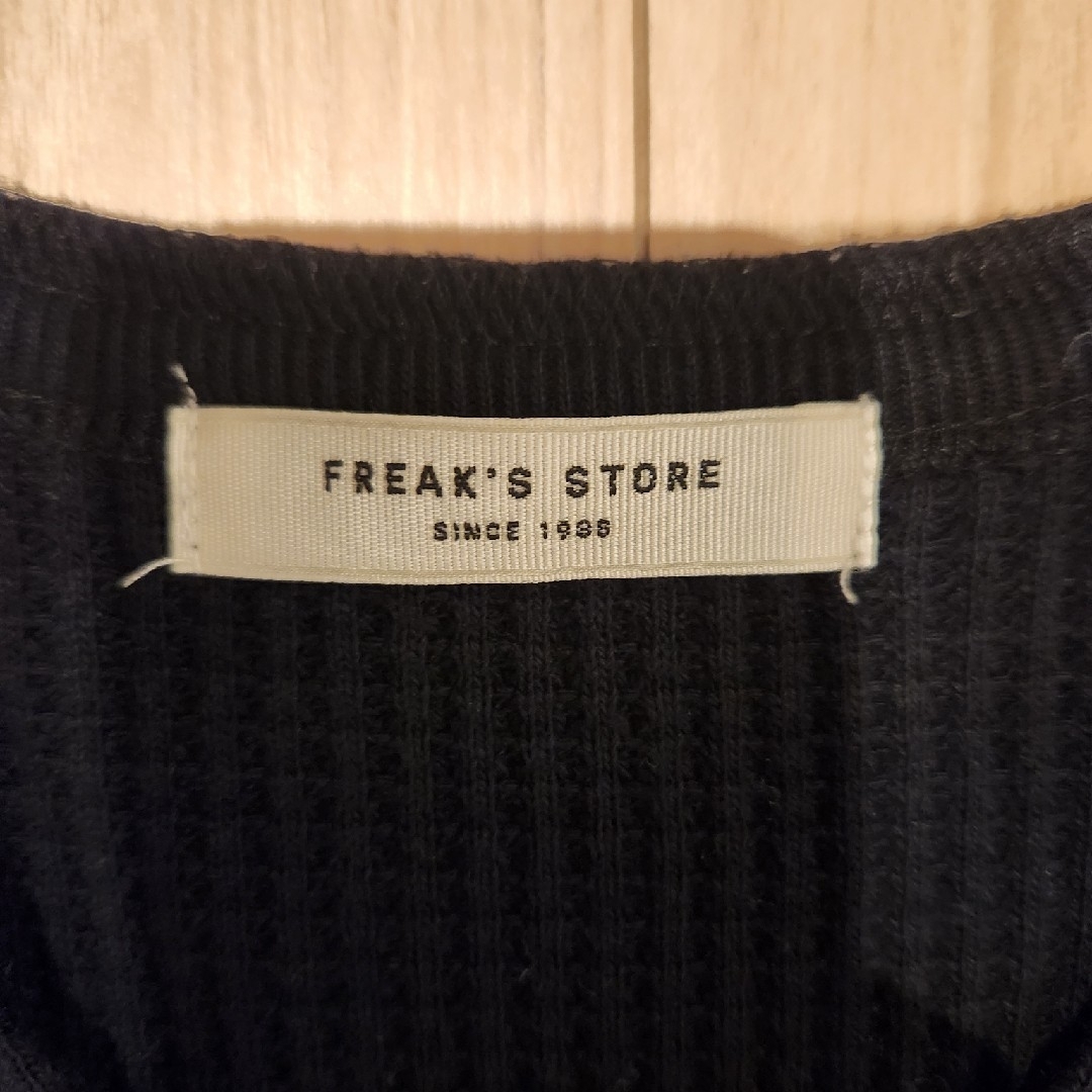 FREAK'S STORE(フリークスストア)のFREAK'S STORE キーネック ワッフル マキシワンピース♡ レディースのワンピース(ロングワンピース/マキシワンピース)の商品写真