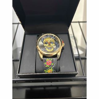 エドハーディー(Ed Hardy)のEd Hardy エドハーディー　腕時計　ドクロ(腕時計(アナログ))