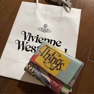 ヴィヴィアンウエストウッド(Vivienne Westwood)の未使用 ヴィヴィアンウエストウッド ガマ口　二つ折り財布　ムードボード(財布)