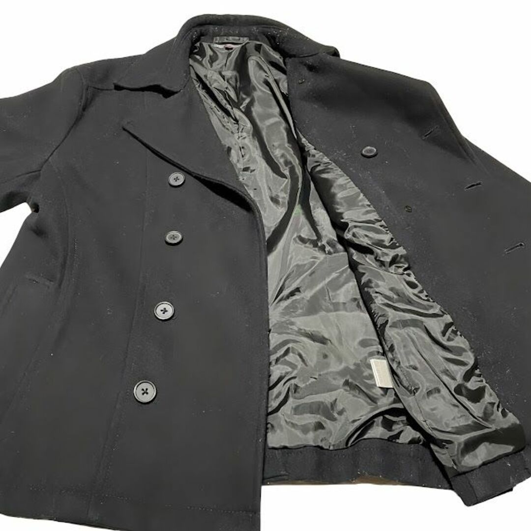 MICHEL KLEIN HOMME(ミッシェルクランオム)のMICHEL KLEIN HOMME ピーコート ウール混 サイズ51(XL) メンズのジャケット/アウター(ピーコート)の商品写真