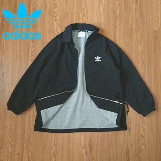 ナイロンジャケット60s 西ドイツ デサント製 adidas アディダス コーチジャケット ブルー