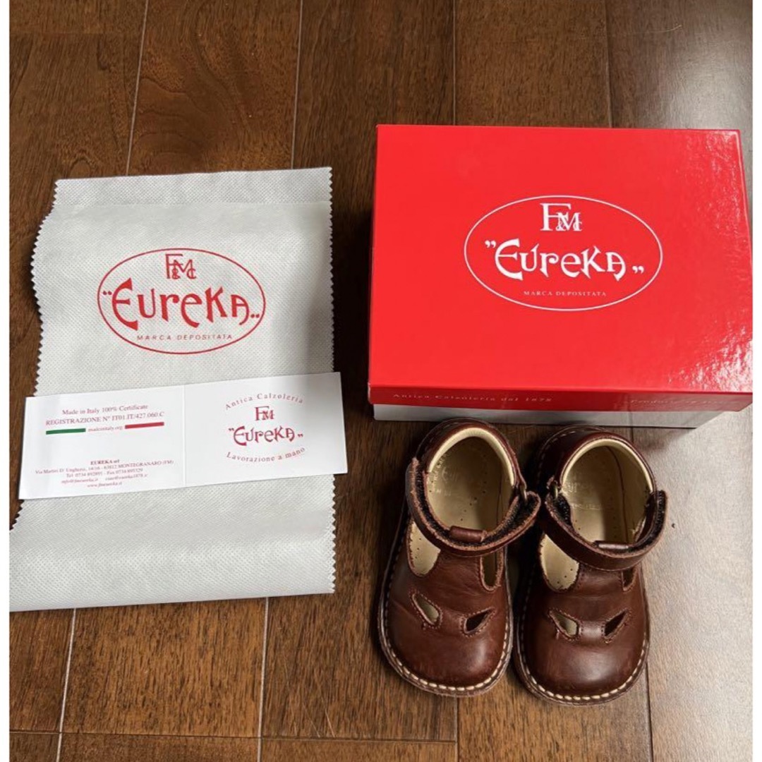 Caramel baby&child - Eureka ベビー靴 Two eyes high cut size20の ...