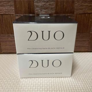 デュオ(DUO)のDUO デュオ ザ クレンジングバーム 90g 2個 ブラックリペア 黒 新品(クレンジング/メイク落とし)