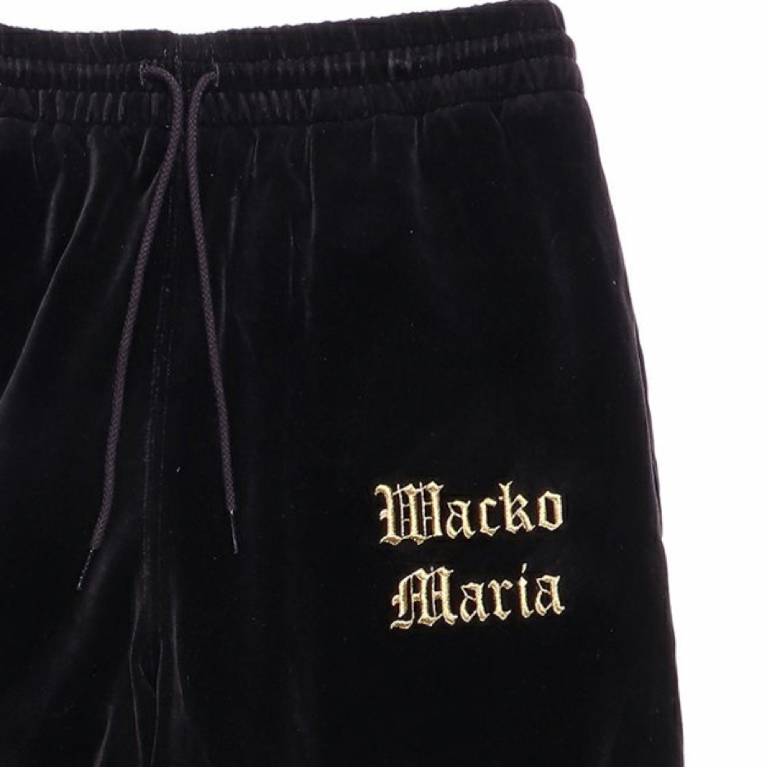 WACKO MARIA(ワコマリア)のワコマリア  ベルベット　パンツ　ブラック　XXL 2XL メンズのパンツ(その他)の商品写真