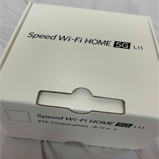 エーユー(au)のSpeed Wi-Fi HOME 5G L11 WiMAX ホームルーター(その他)