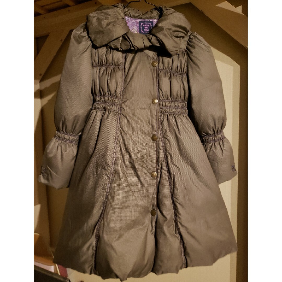 アナスイミニ ANNA SUI mini コート ダウン 女の子 130 120 | フリマアプリ ラクマ