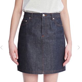 A.P.C standard denim skirt