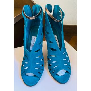 ジミーチュウ(JIMMY CHOO)のJimmy Choo ジミーチュウTamera アンクルラップ サンダルブーティ(ブーティ)