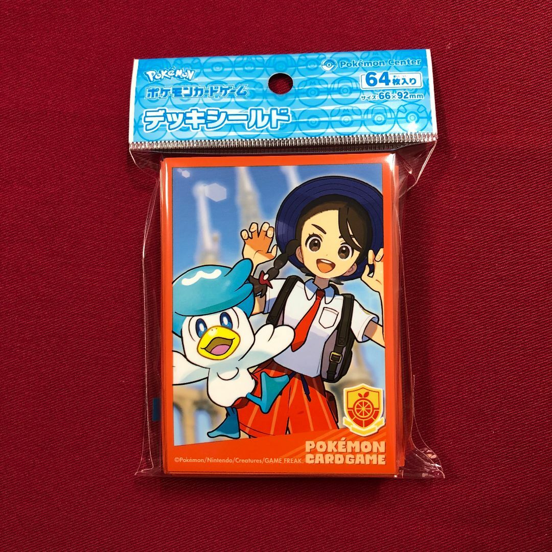 【ポケカ】デッキシールド POKÉMON TRAINERS アオイ＆クワッス