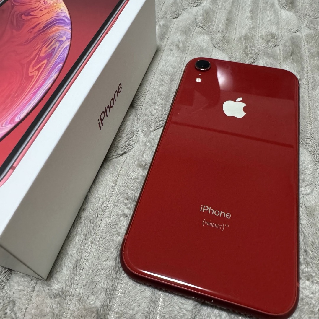 iPhonexr レッド　本体