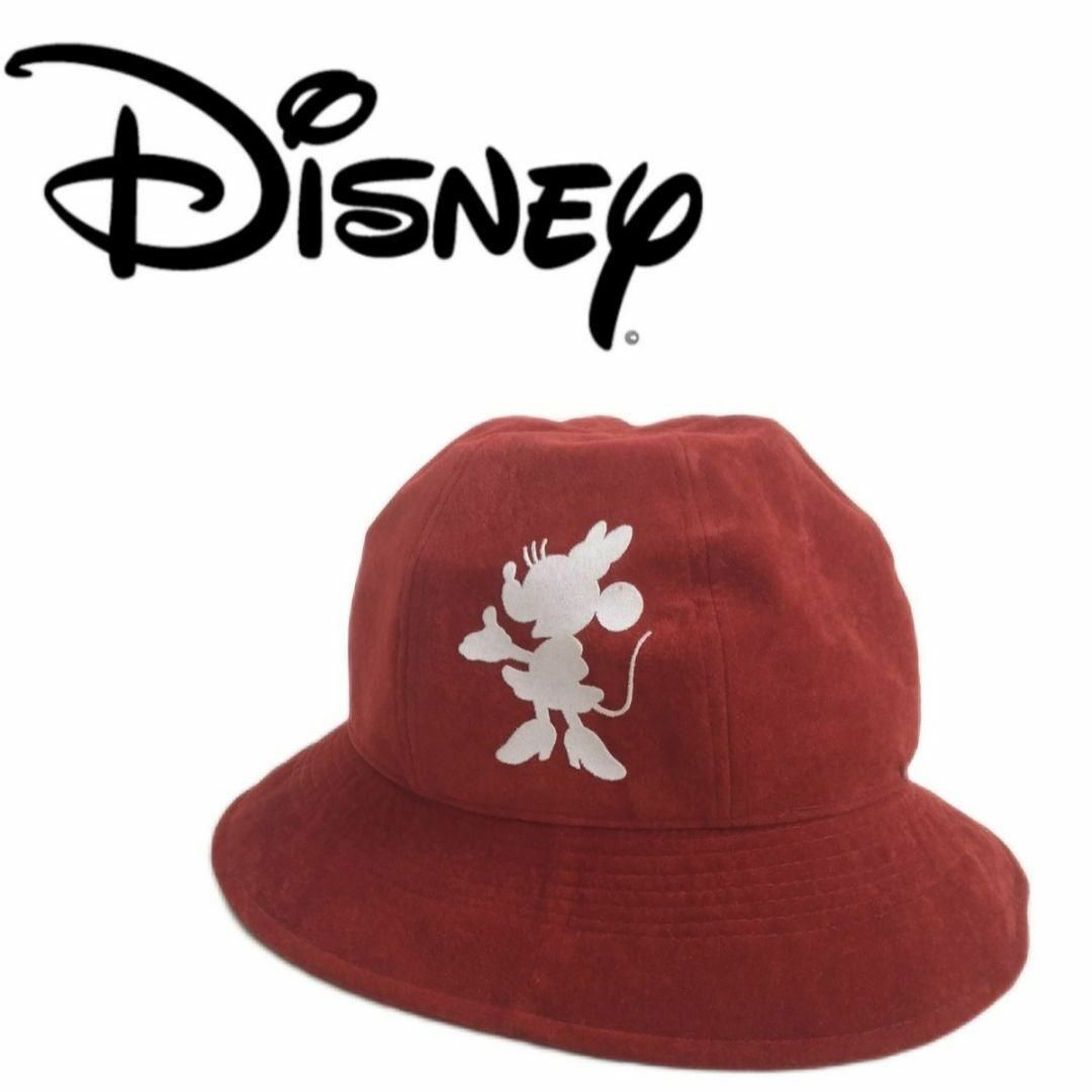 Disney(ディズニー)の希少♡東京ディズニーランド ミッキーマウス  帽子 バケハ 57cm スエード風 レディースの帽子(ハット)の商品写真