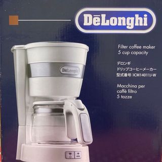 デロンギ(DeLonghi)の【新品・未使用】デロンギ　コーヒーメーカー(コーヒーメーカー)