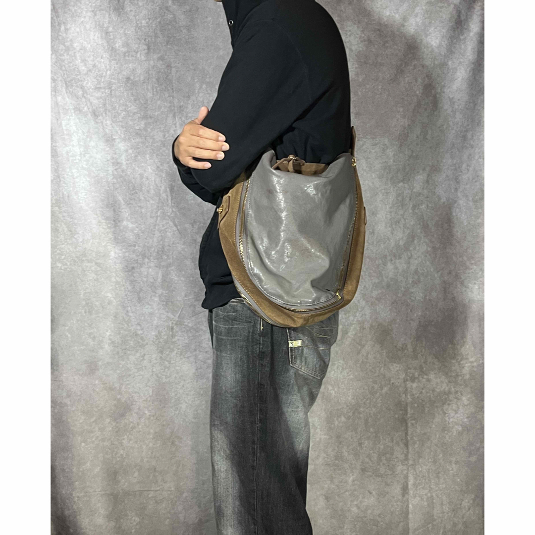 old gimmick leather shoulder bag 90sの+urbandrive.co.ke