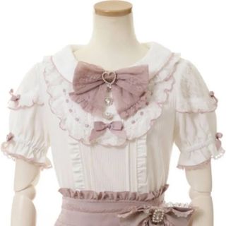 リズリサ♡はしごレースハートカットブラウス- リズリサ♡はしごレースハートカットブラウス-